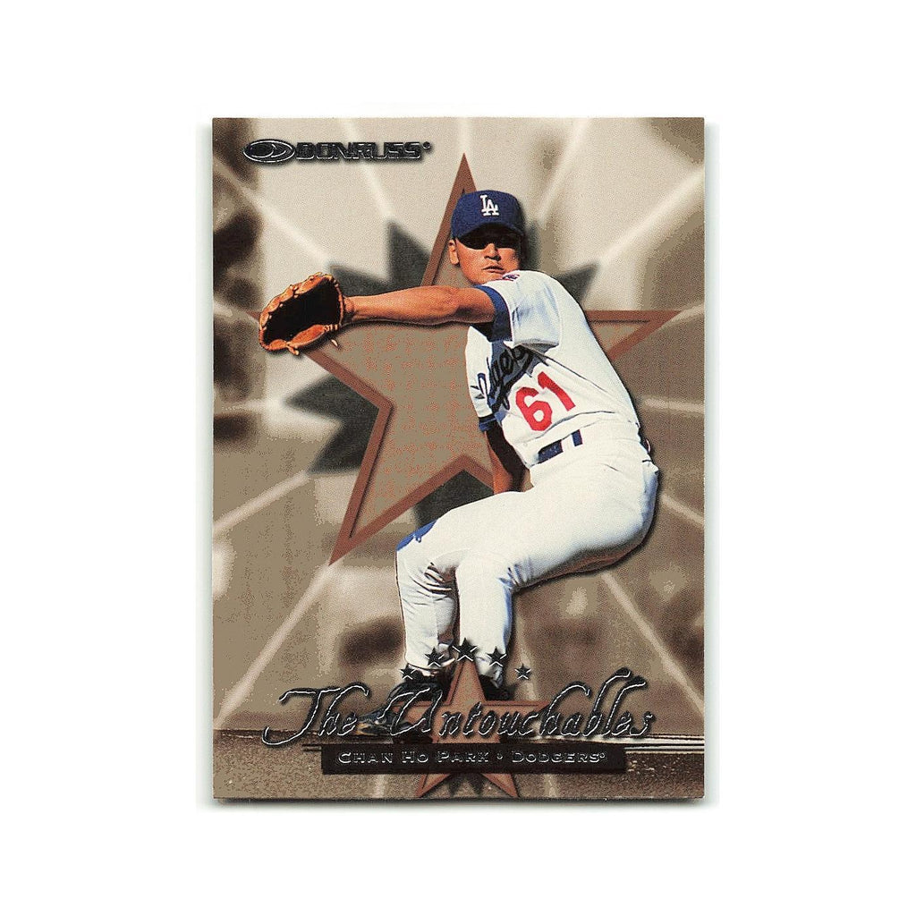 Chan Ho Park 1998 Donruss #377 Los Angeles Dodgers Baseball Card NM