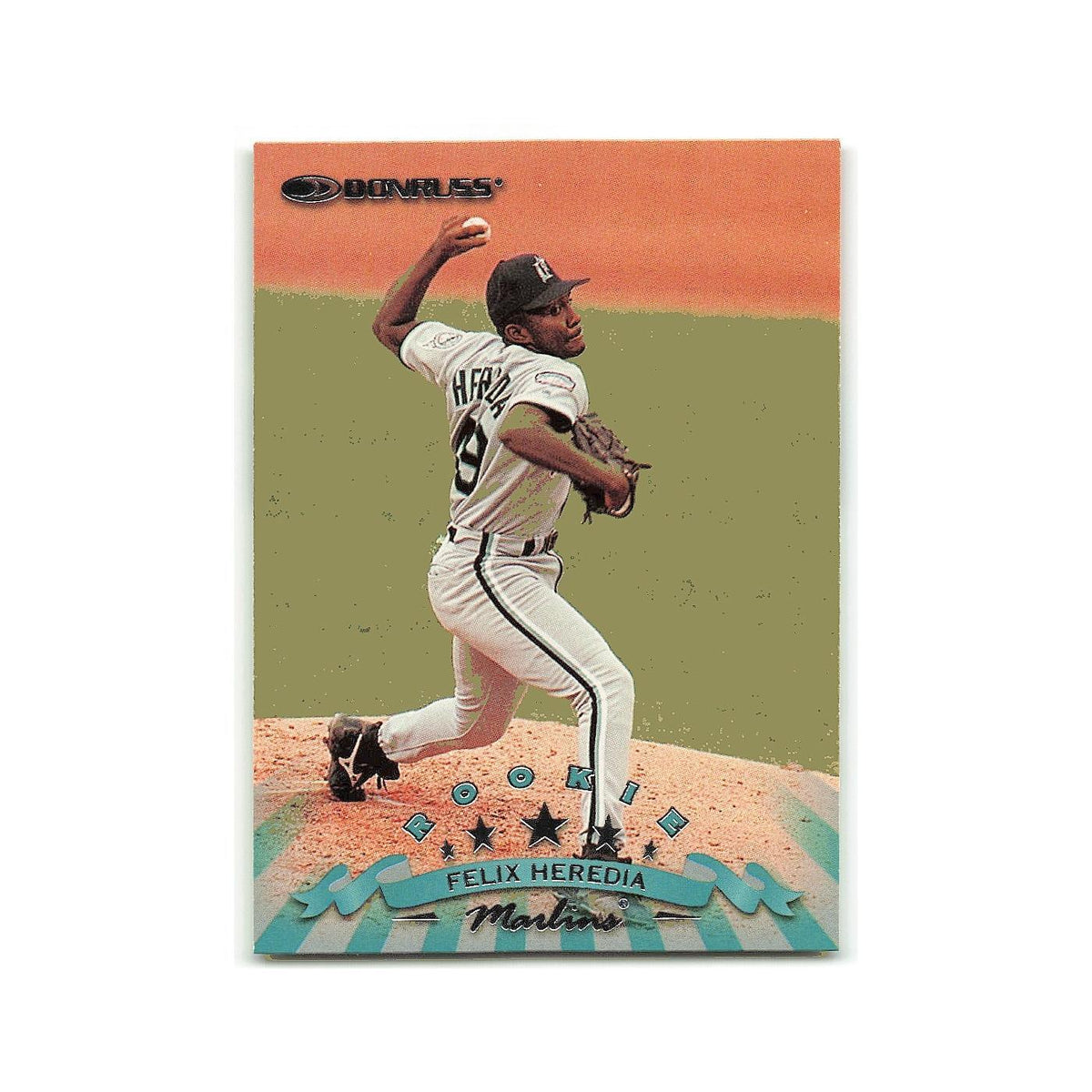 Felix Heredia Rookie 1998 Donruss #311 Florida Marlins Baseball Card NM