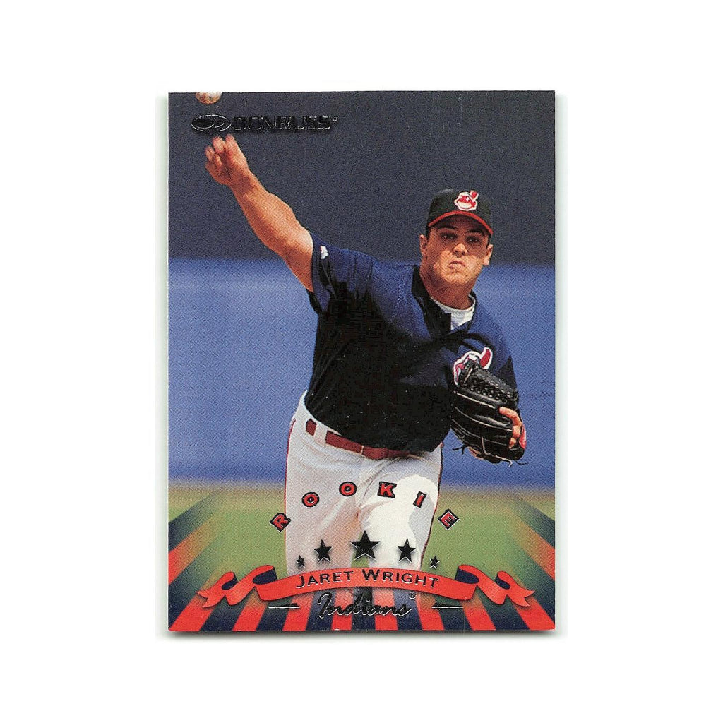 Jaret Wright Rookie 1998 Donruss #81 Cleveland Indians Baseball Card NM