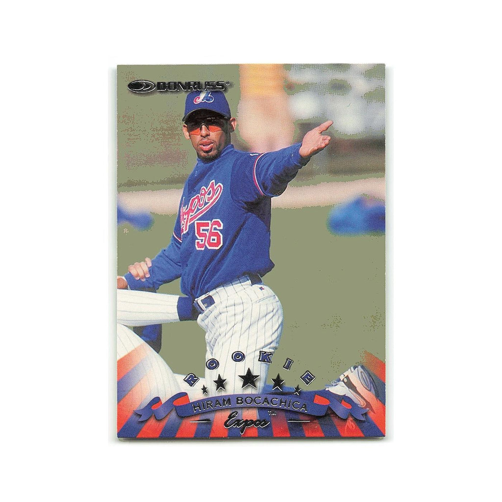 Hiram Bocachica Rookie 1998 Donruss #324 Montreal Expos Baseball Card NM