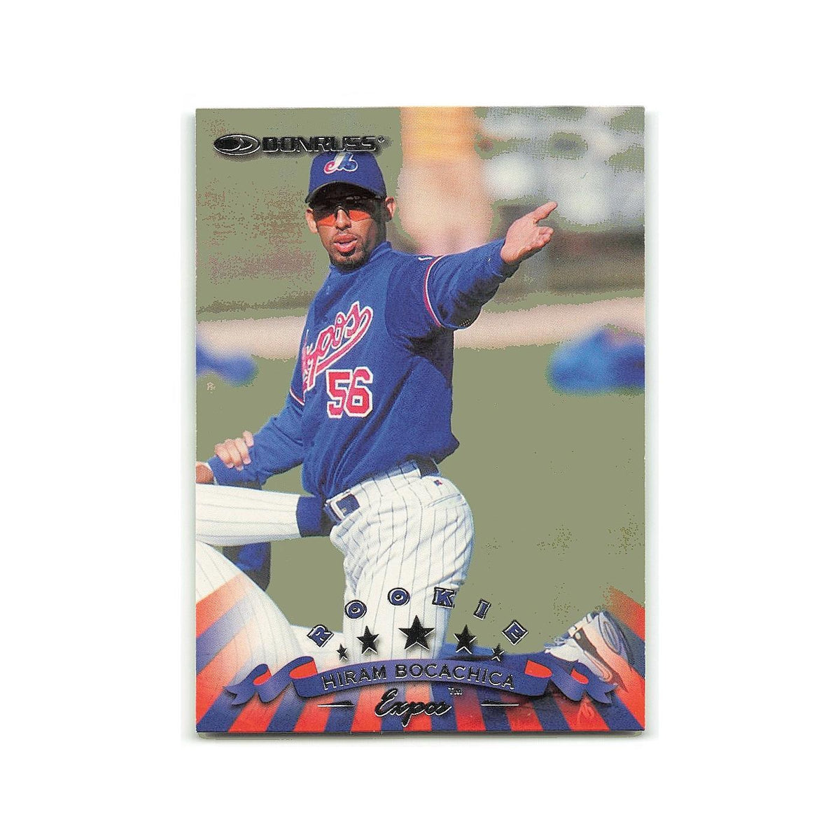 Hiram Bocachica Rookie 1998 Donruss #324 Montreal Expos Baseball Card NM