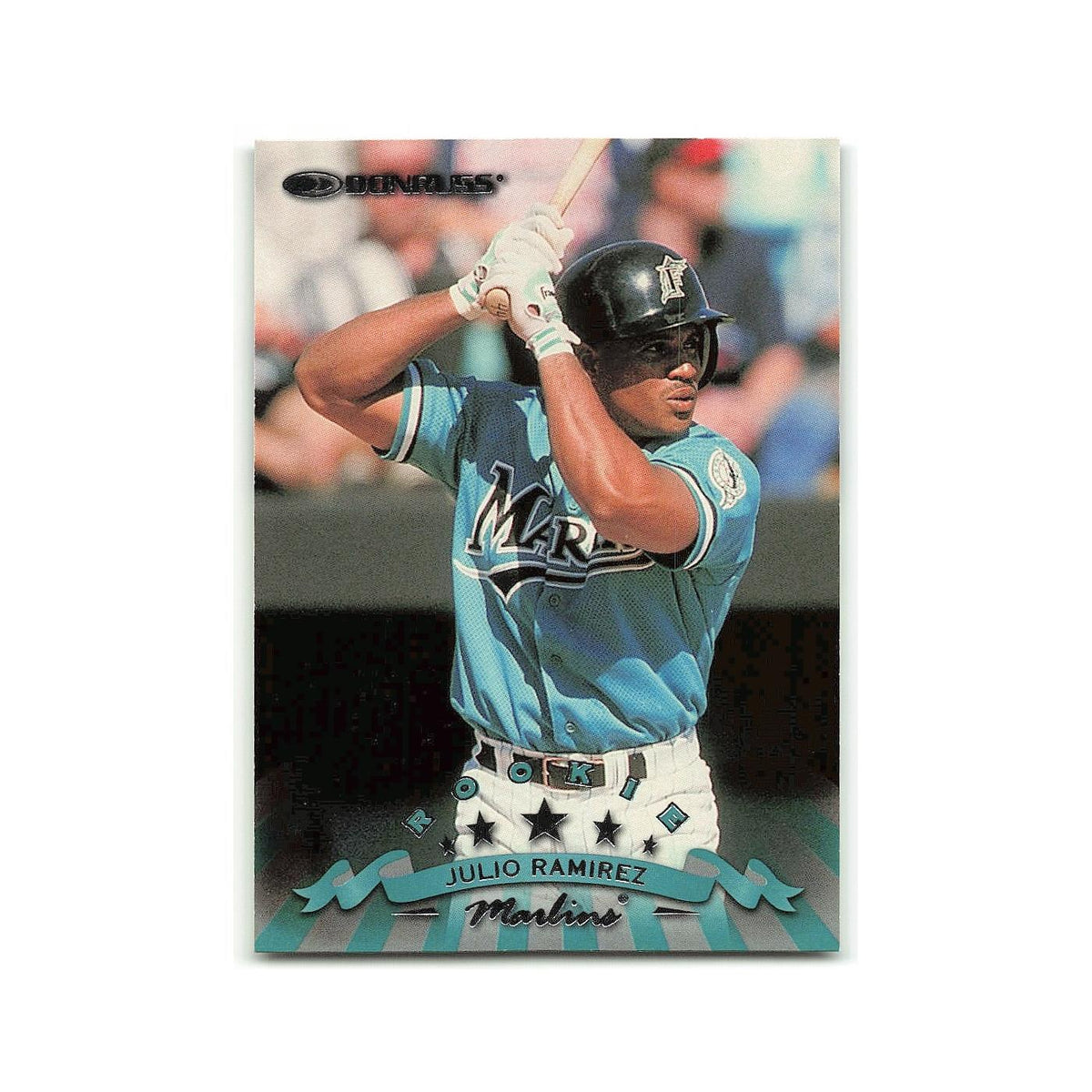 Julio Ramirez Rookie 1998 Donruss #340 Florida Marlins Baseball Card NM