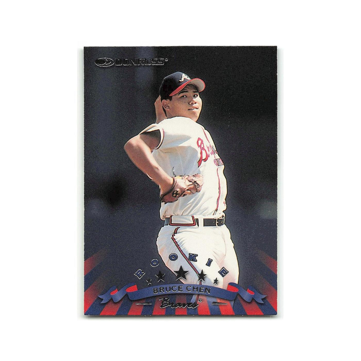 Bruce Chen Rookie 1998 Donruss #332 Atlanta Braves Baseball Card NM