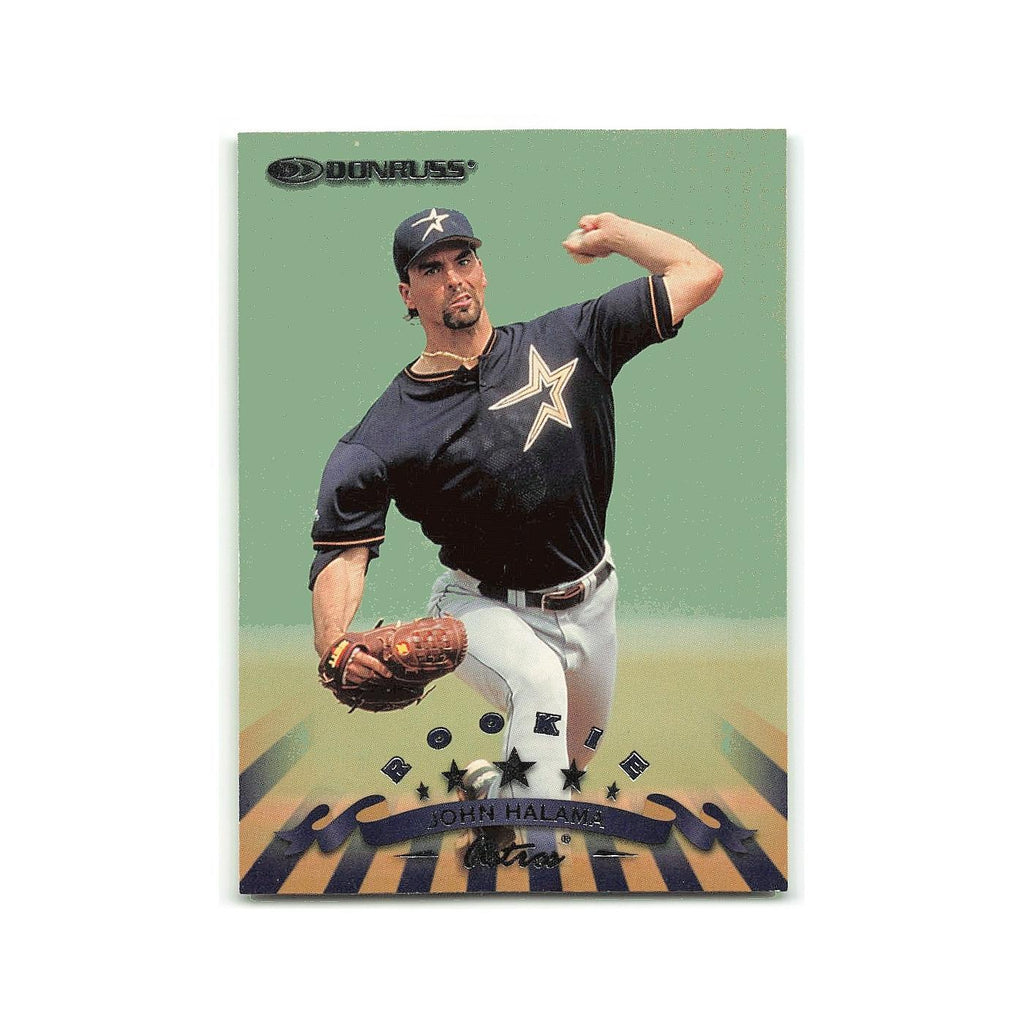 John Halama Rookie 1998 Donruss #341 Houston Astros Baseball Card NM