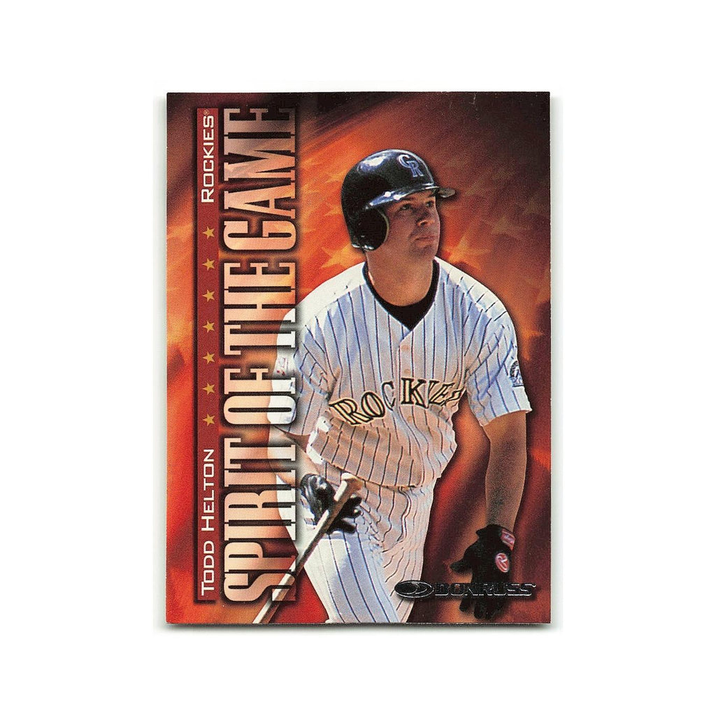 Todd Helton 1998 Donruss #387 Colorado Rockies Baseball Card NM