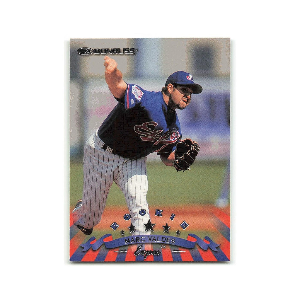 Marc Valdes Rookie 1998 Donruss #188 Montreal Expos Baseball Card NM