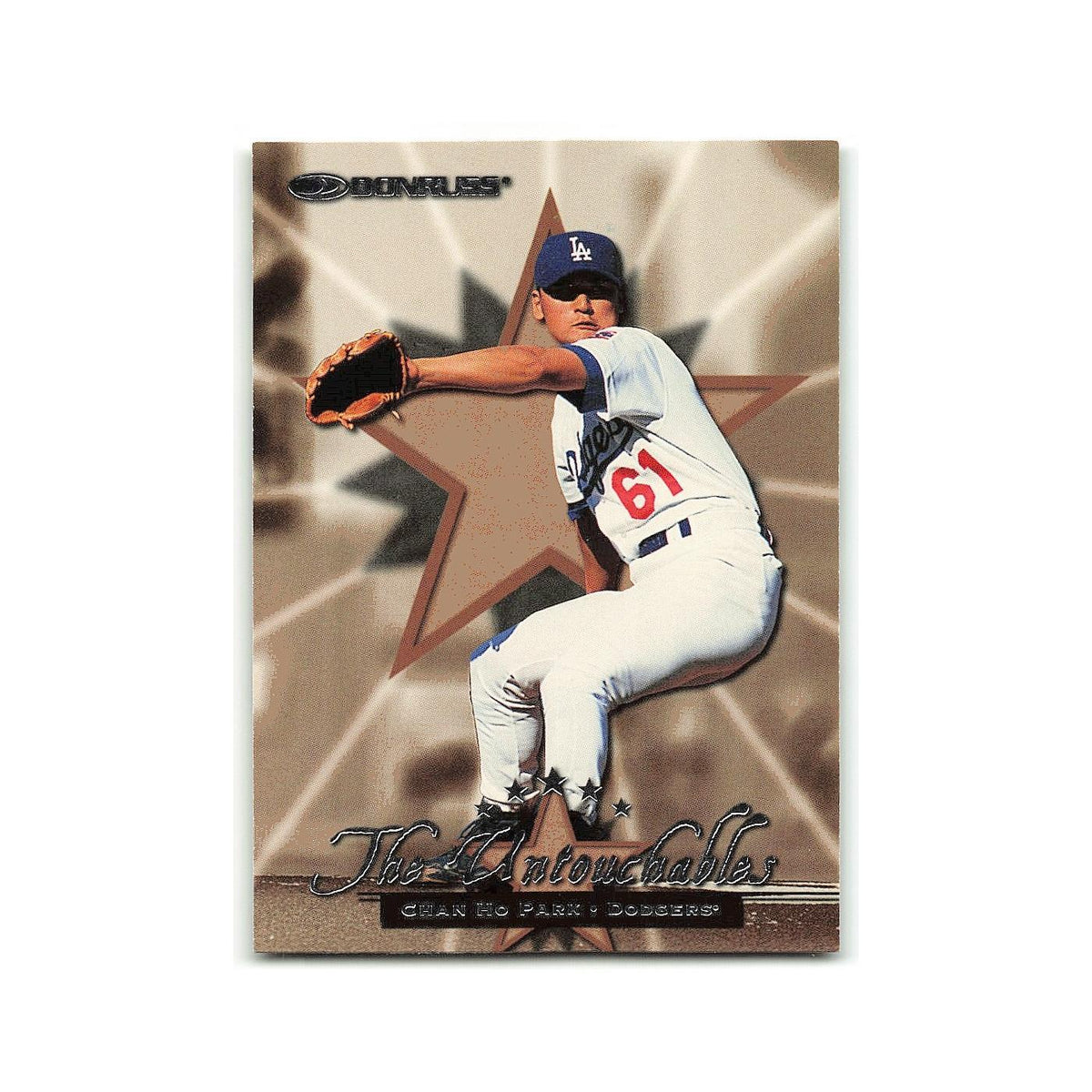 Chan Ho Park 1998 Donruss #377 Los Angeles Dodgers Baseball Card NM