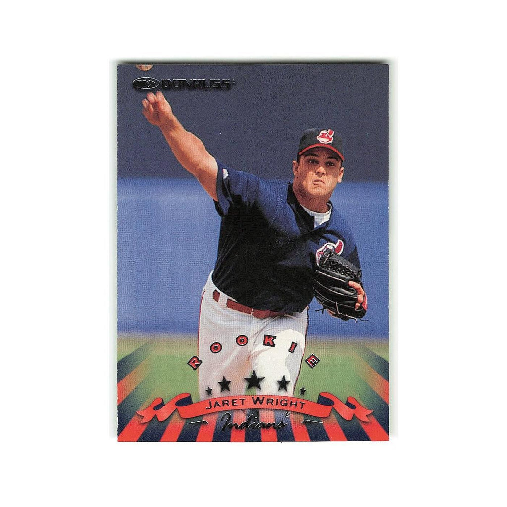 Jaret Wright Rookie 1998 Donruss #81 Cleveland Indians Baseball Card NM