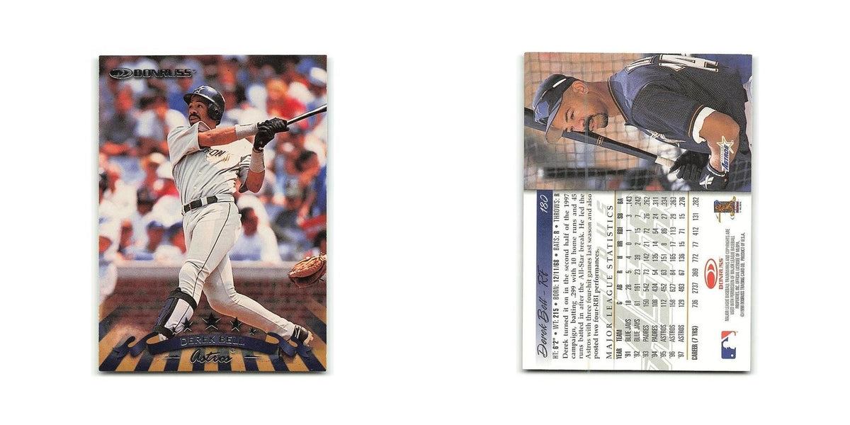 Derek Bell 1998 Donruss #180 Houston Astros Baseball Card NM
