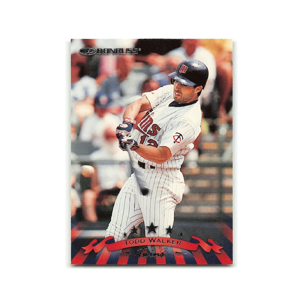 Todd Walker 1998 Donruss #127 Minnesota Twins Baseball Card NM