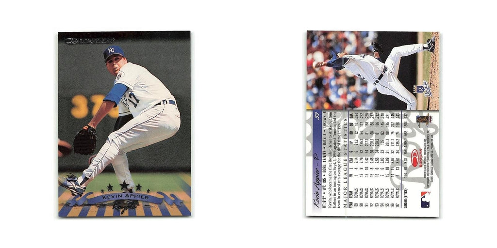 Kevin Appier 1998 Donruss #39 Kansas City Royals Baseball Card NM