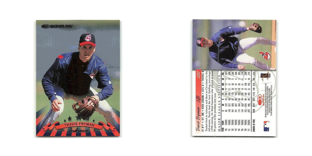 Travis Fryman 1998 Donruss #233 Cleveland Indians Baseball Card NM