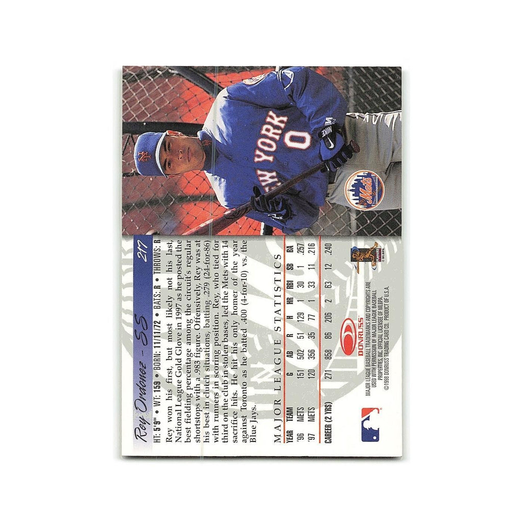 Rey Ordonez 1998 Donruss #217 New York Mets Baseball Card NM