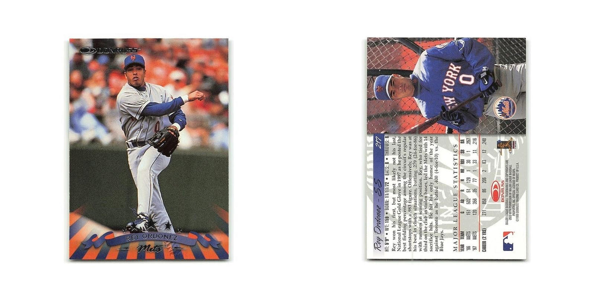 Rey Ordonez 1998 Donruss #217 New York Mets Baseball Card NM