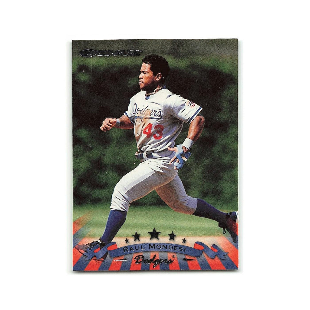 Raul Mondesi 1998 Donruss #46 Los Angeles Dodgers Baseball Card NM