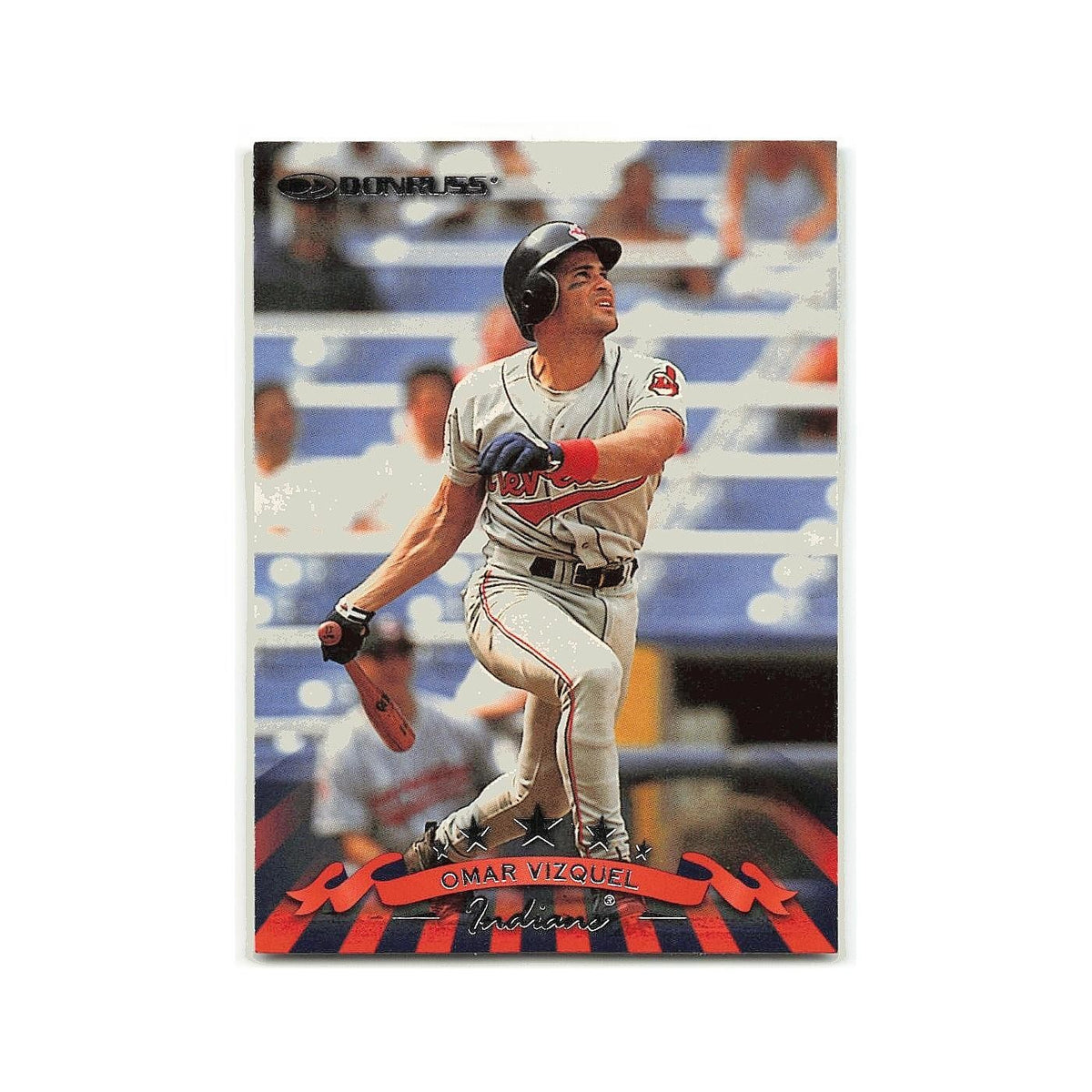Omar Vizquel 1998 Donruss #229 Cleveland Indians Baseball Card NM