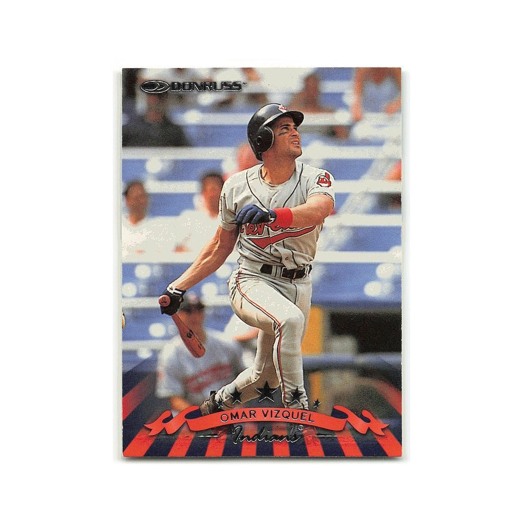Omar Vizquel 1998 Donruss #229 Cleveland Indians Baseball Card NM