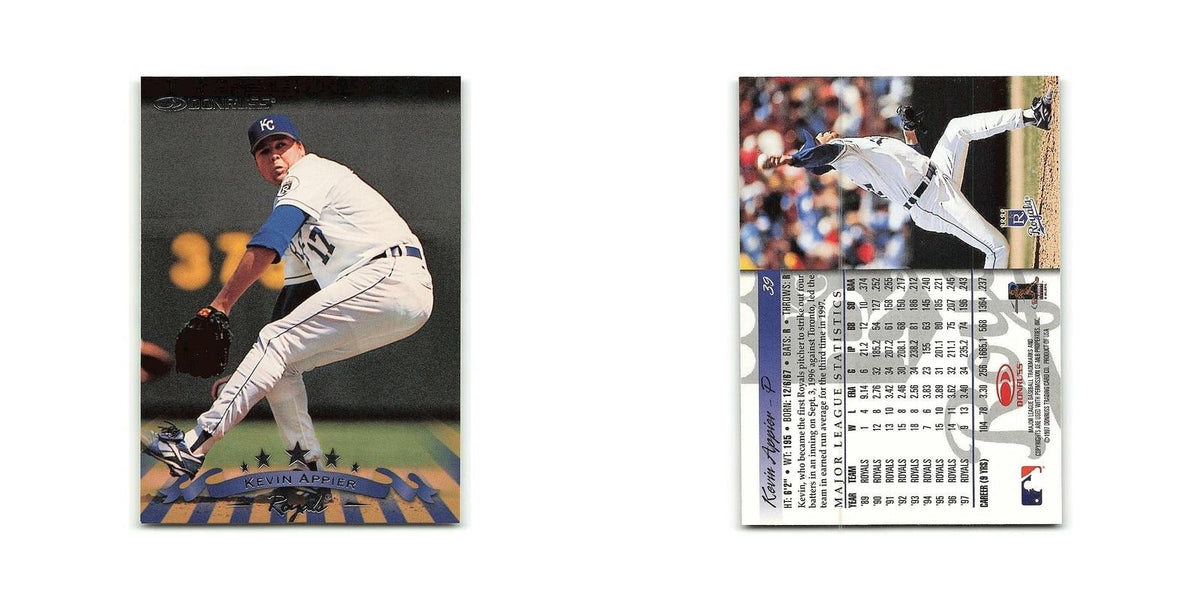Kevin Appier 1998 Donruss #39 Kansas City Royals Baseball Card NM