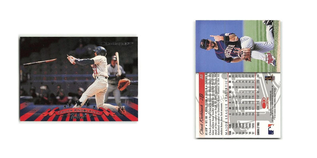 Chuck Knoblauch 1998 Donruss #55 Minnesota Twins Baseball Card NM