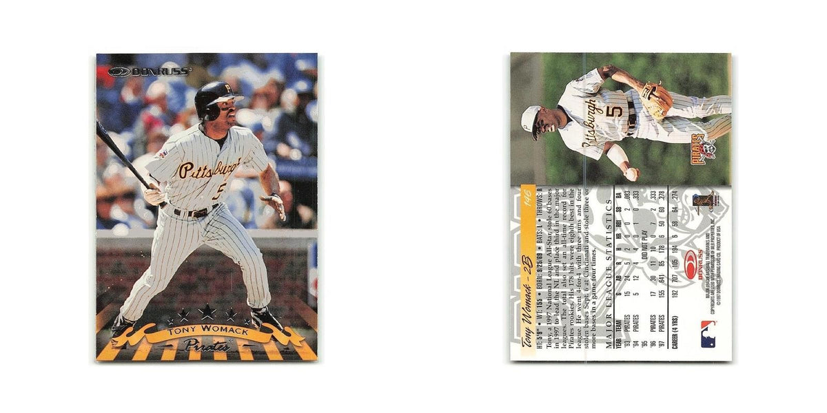 Tony Womack 1998 Donruss #146 Pittsburgh Pirates Baseball Card NM