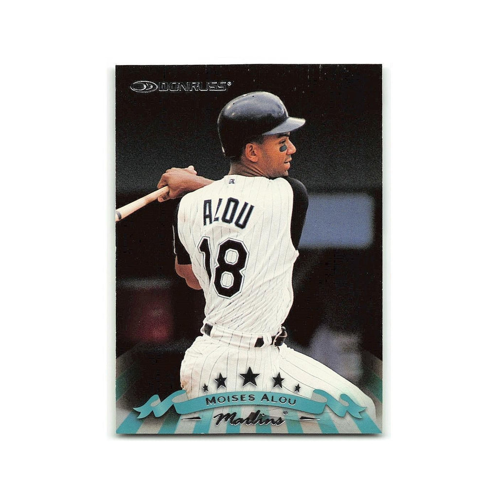 Moises Alou 1998 Donruss #145 Florida Marlins Baseball Card NM