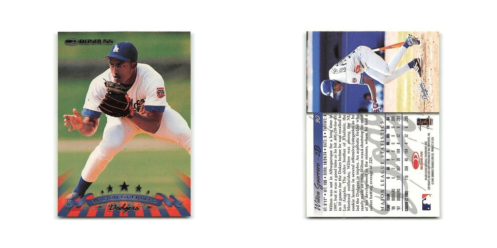 Wilton Guerrero 1998 Donruss #90 Los Angeles Dodgers Baseball Card NM