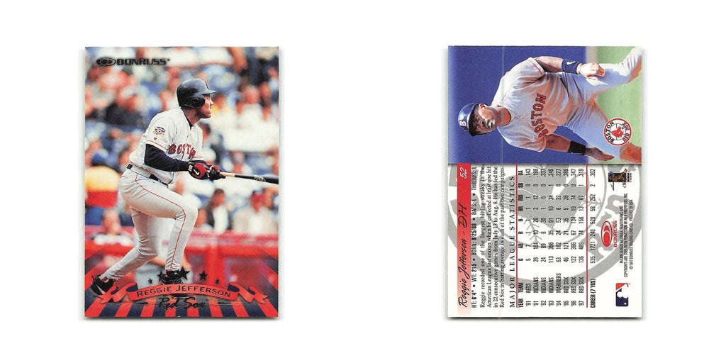 Reggie Jefferson 1998 Donruss #52 Boston Red Sox Baseball Card NM