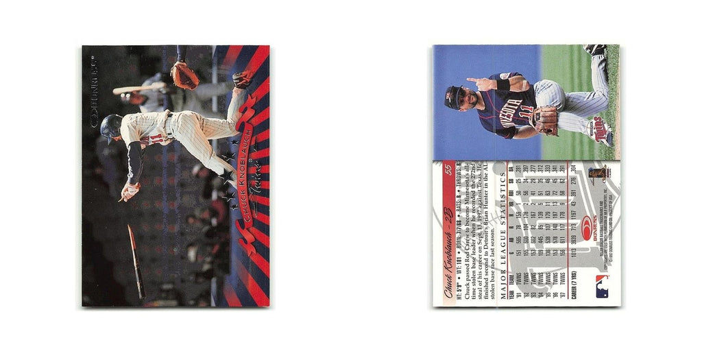 Chuck Knoblauch 1998 Donruss #55 Minnesota Twins Baseball Card NM