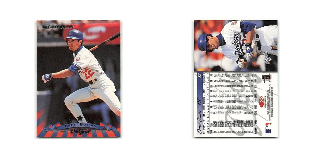 Brett Butler 1998 Donruss #83 Los Angeles Dodgers Baseball Card NM