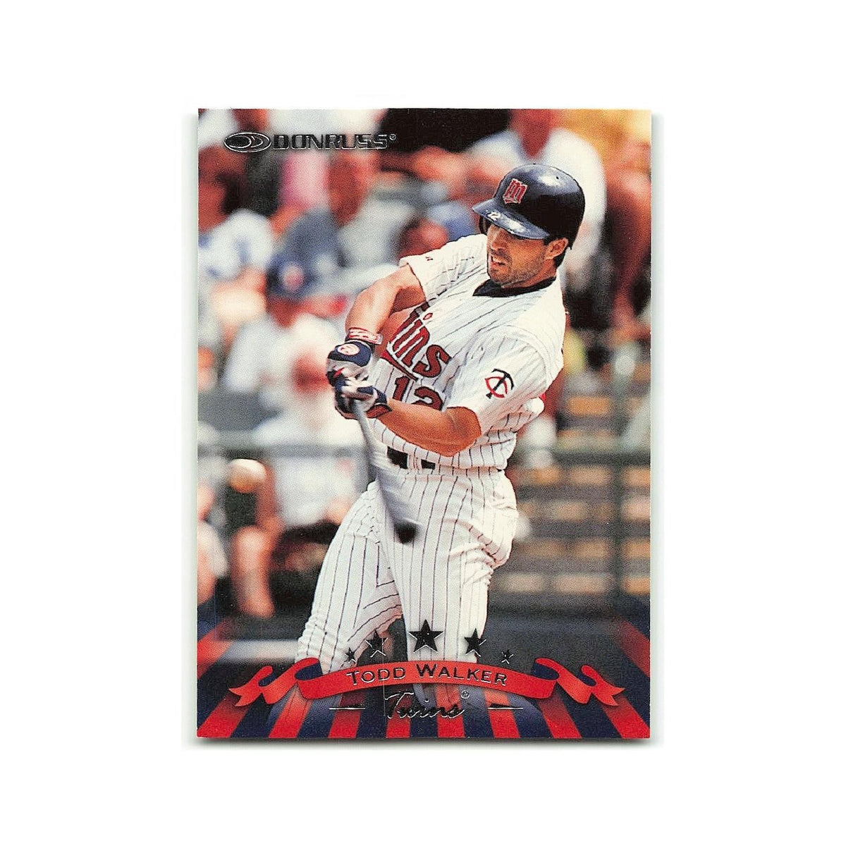 Todd Walker 1998 Donruss #127 Minnesota Twins Baseball Card NM