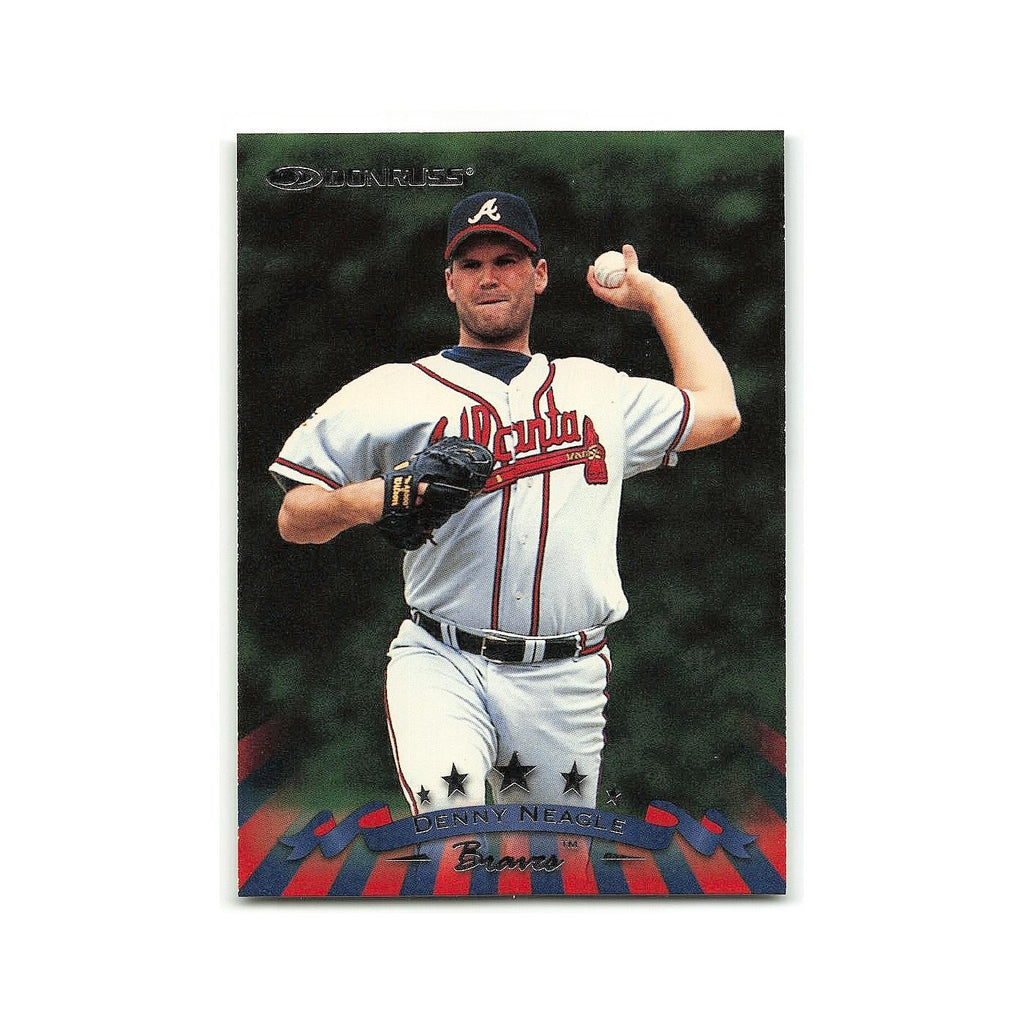 Denny Neagle 1998 Donruss #30 Atlanta Braves Baseball Card NM