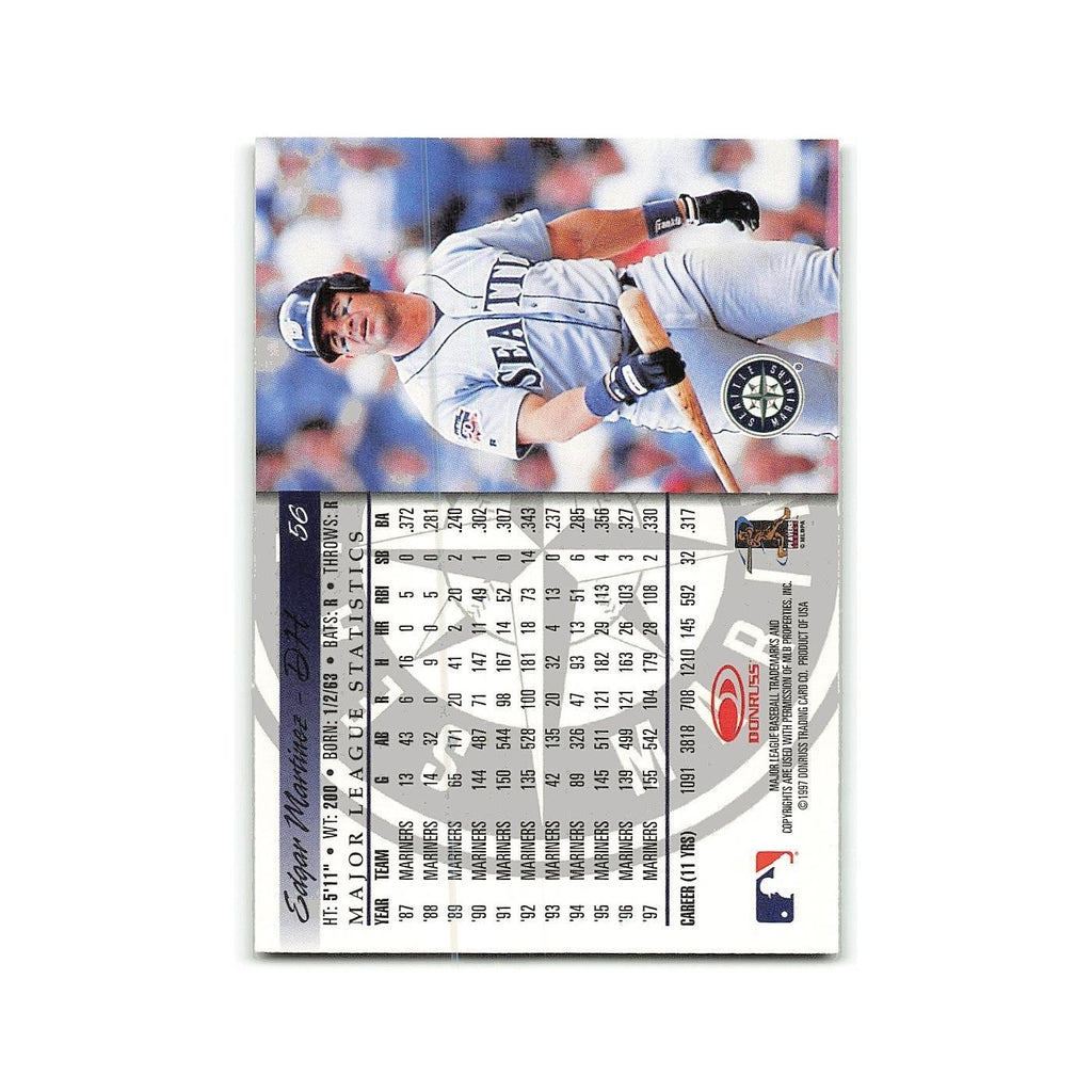 Edgar Martinez 1998 Donruss #56 Seattle Mariners Baseball Card NM