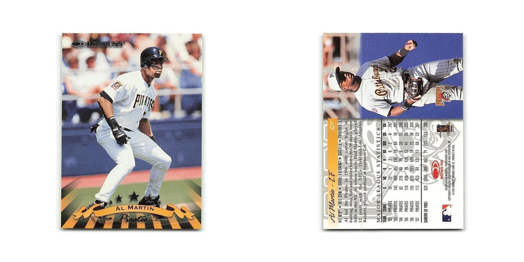 Al Martin 1998 Donruss #121 Pittsburgh Pirates Baseball Card NM