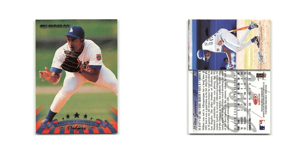 Wilton Guerrero 1998 Donruss #90 Los Angeles Dodgers Baseball Card NM