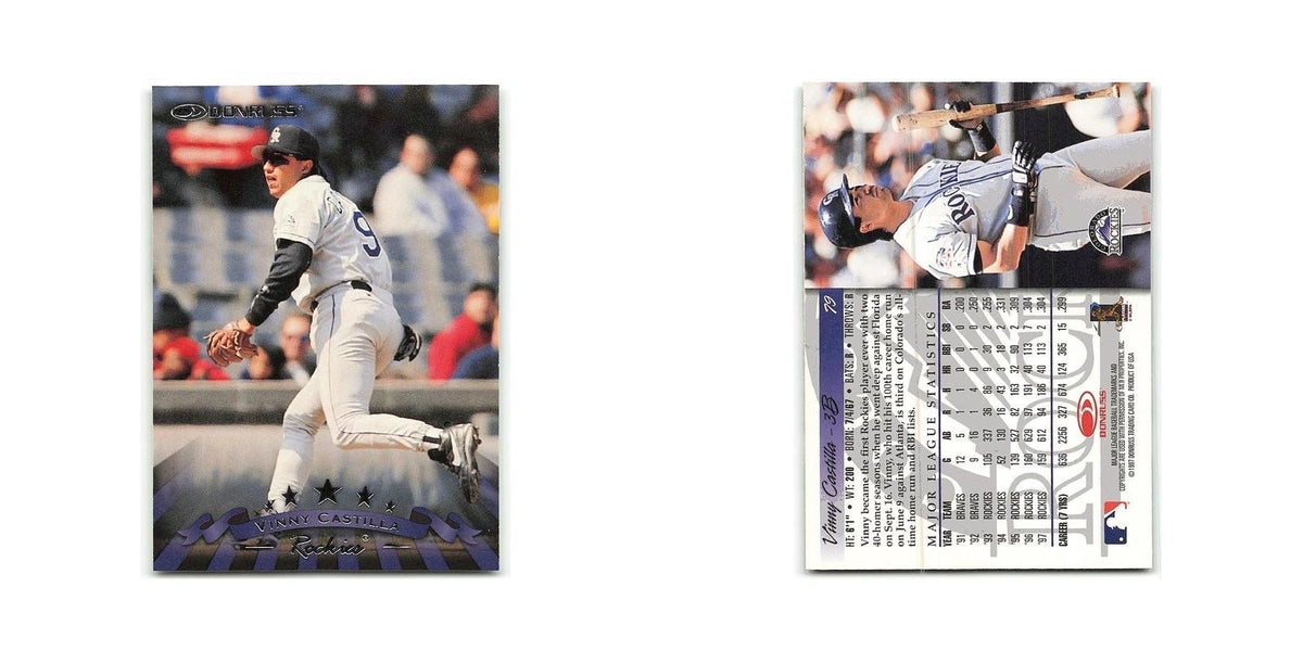 Vinny Castilla 1998 Donruss #79 Colorado Rockies Baseball Card NM