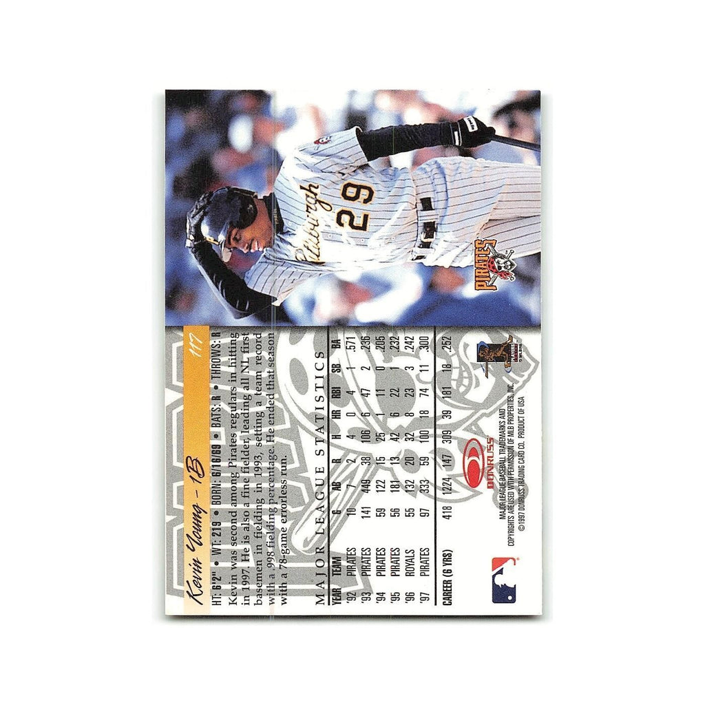 Kevin Young 1998 Donruss #117 Pittsburgh Pirates Baseball Card NM