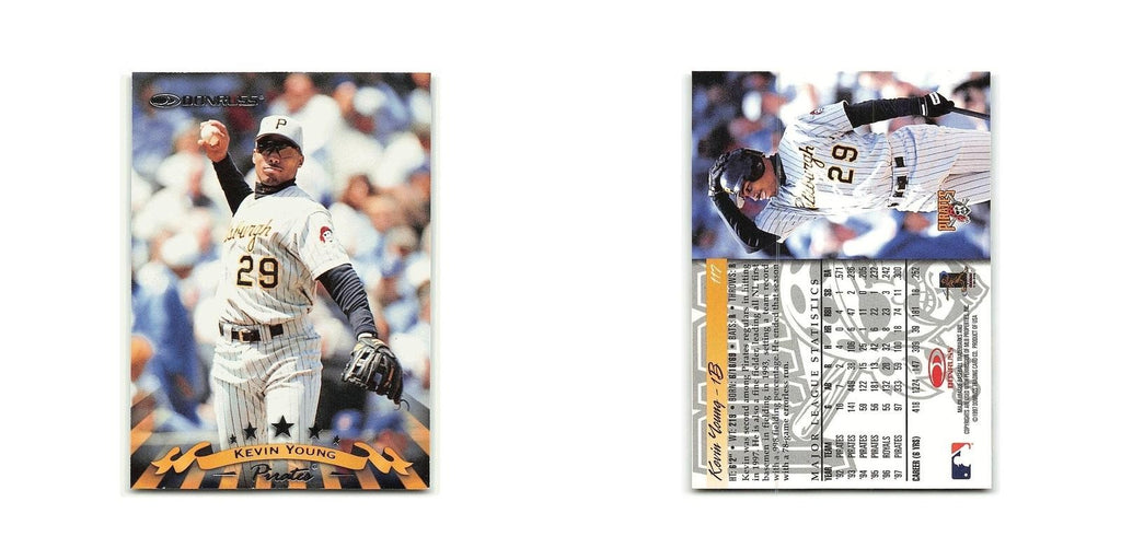 Kevin Young 1998 Donruss #117 Pittsburgh Pirates Baseball Card NM