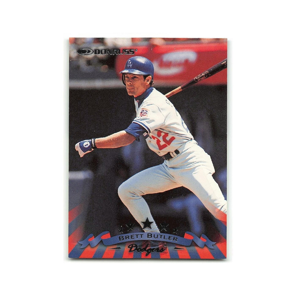 Brett Butler 1998 Donruss #83 Los Angeles Dodgers Baseball Card NM