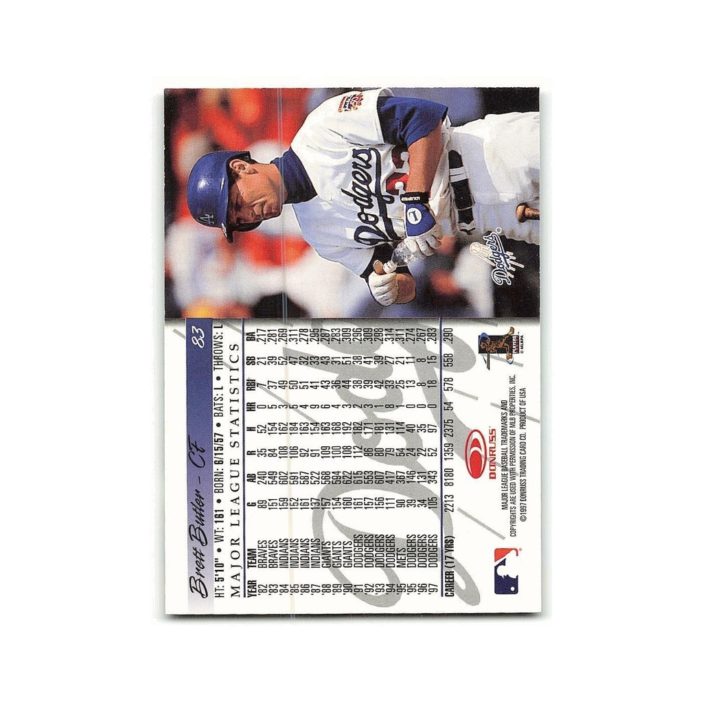 Brett Butler 1998 Donruss #83 Los Angeles Dodgers Baseball Card NM