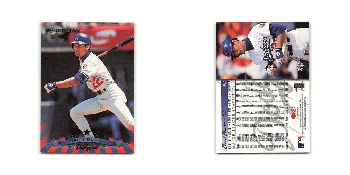 Brett Butler 1998 Donruss #83 Los Angeles Dodgers Baseball Card NM