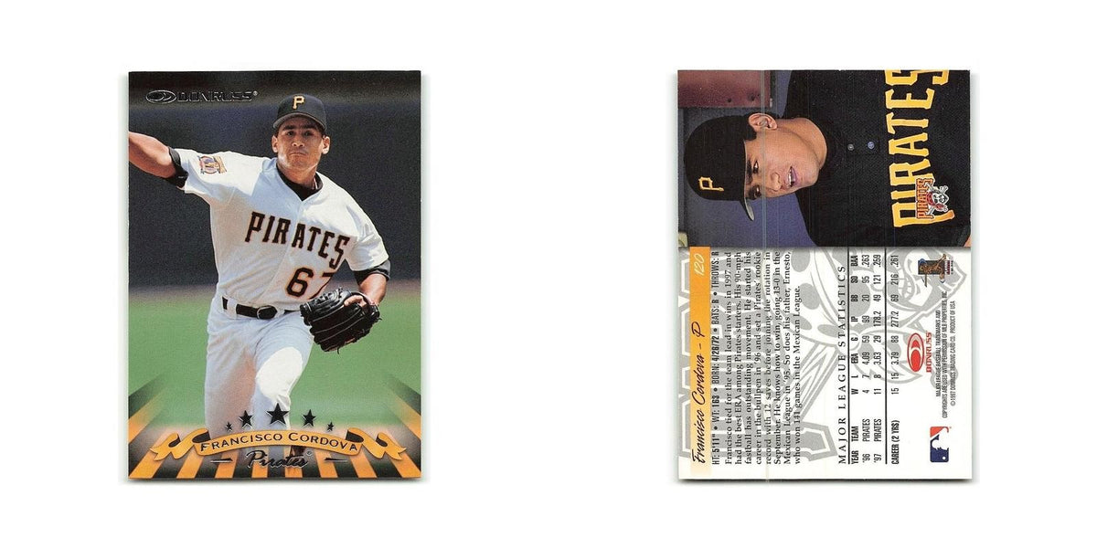 Francisco Cordova 1998 Donruss #120 Pittsburgh Pirates Baseball Card NM