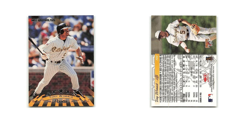 Tony Womack 1998 Donruss #146 Pittsburgh Pirates Baseball Card NM