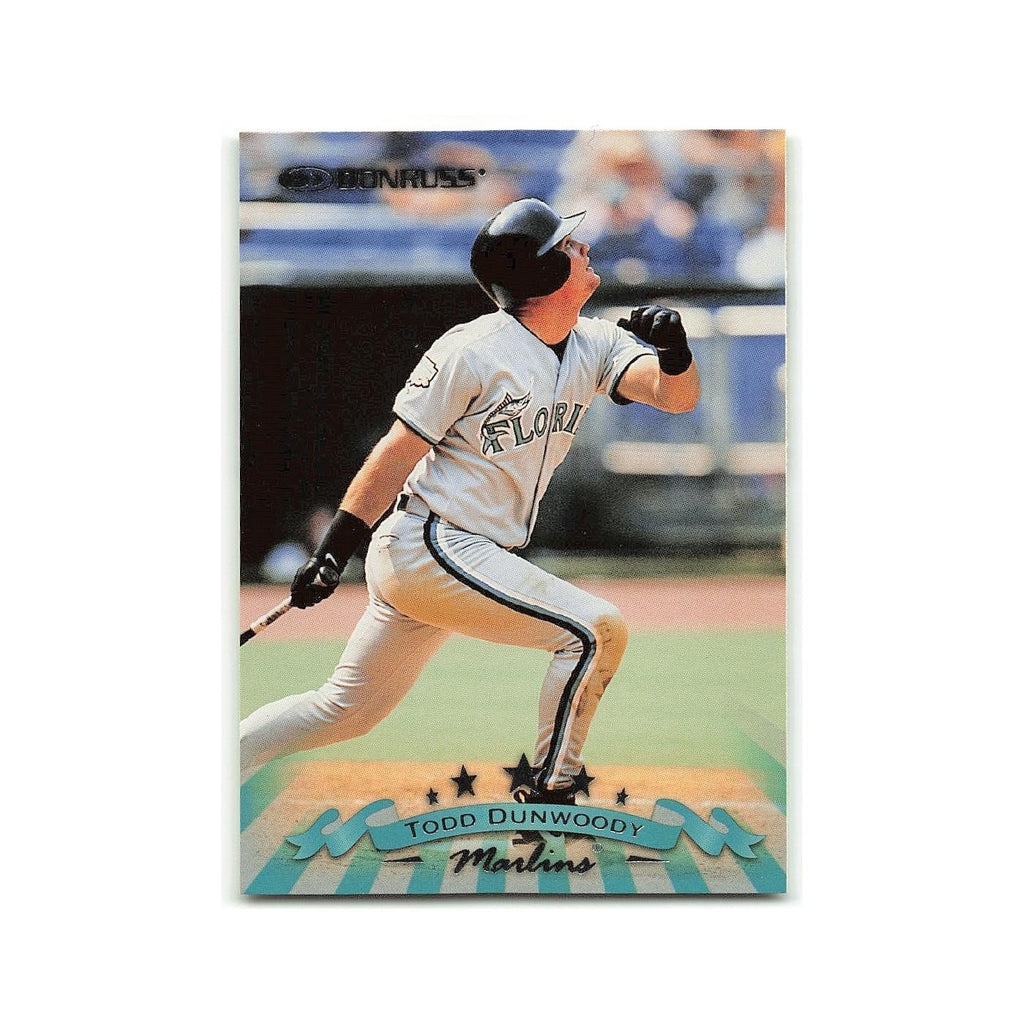 Todd Dunwoody 1998 Donruss #114 Florida Marlins Baseball Card NM