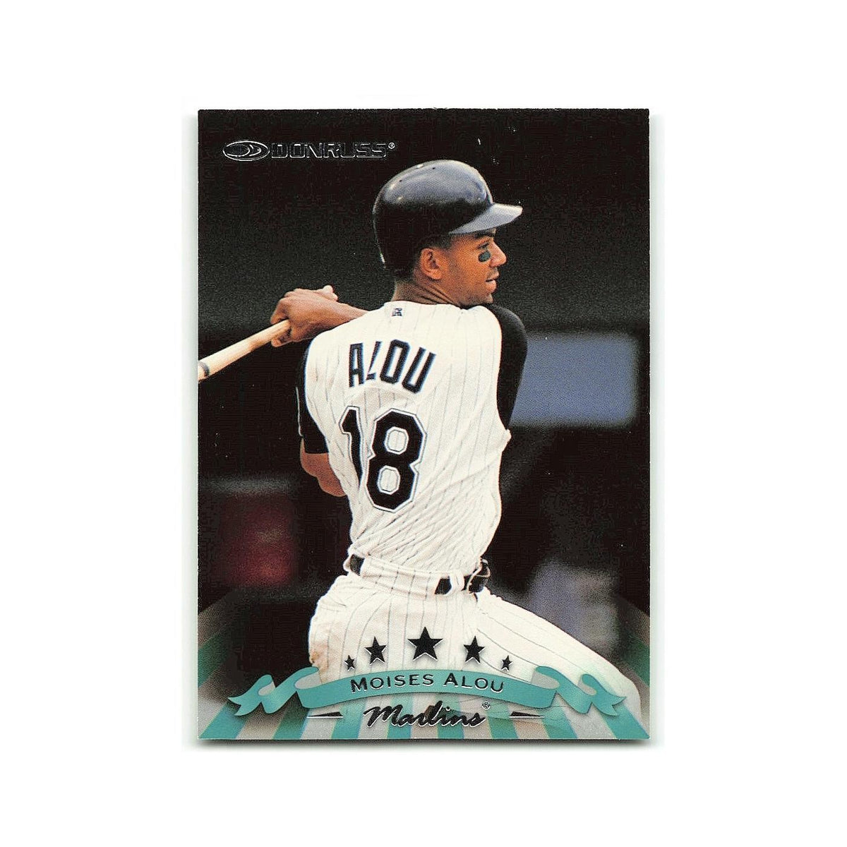 Moises Alou 1998 Donruss #145 Florida Marlins Baseball Card NM