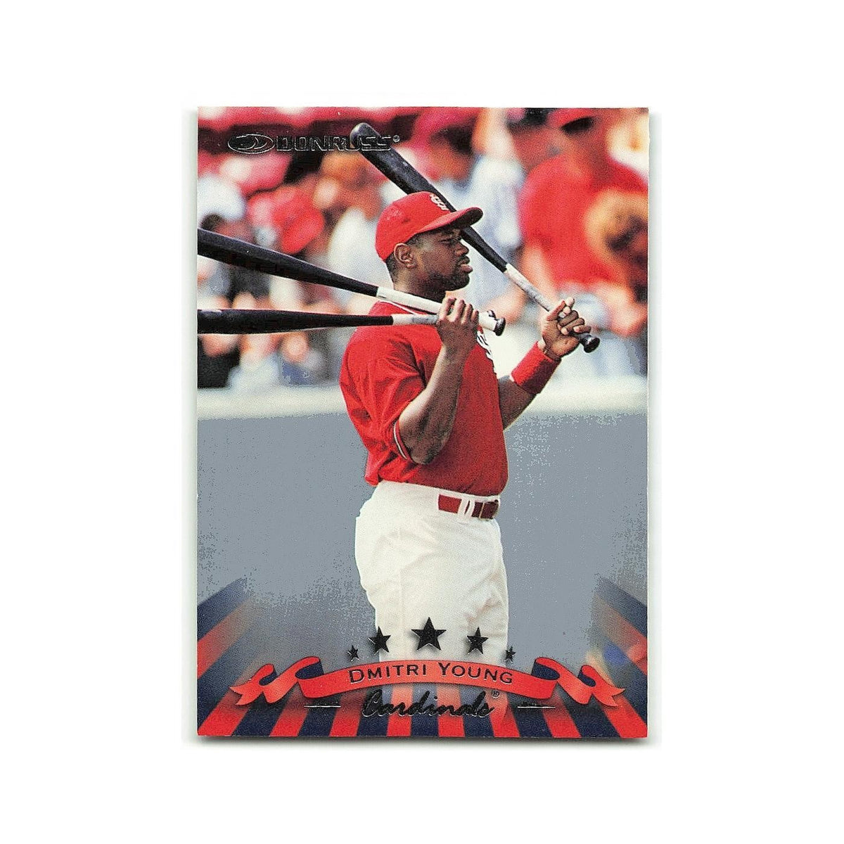 Dmitri Young 1998 Donruss #93 St. Louis Cardinals Baseball Card NM