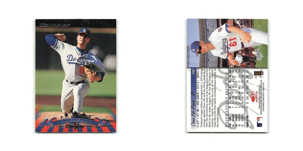 Chan Ho Park 1998 Donruss #116 Los Angeles Dodgers Baseball Card NM