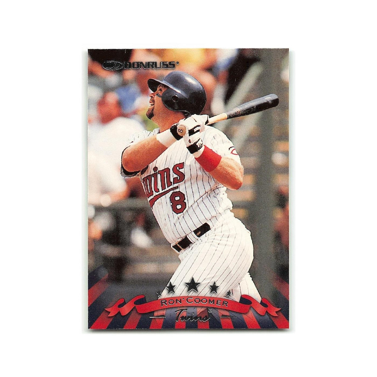 Ron Coomer 1998 Donruss #94 Minnesota Twins Baseball Card NM