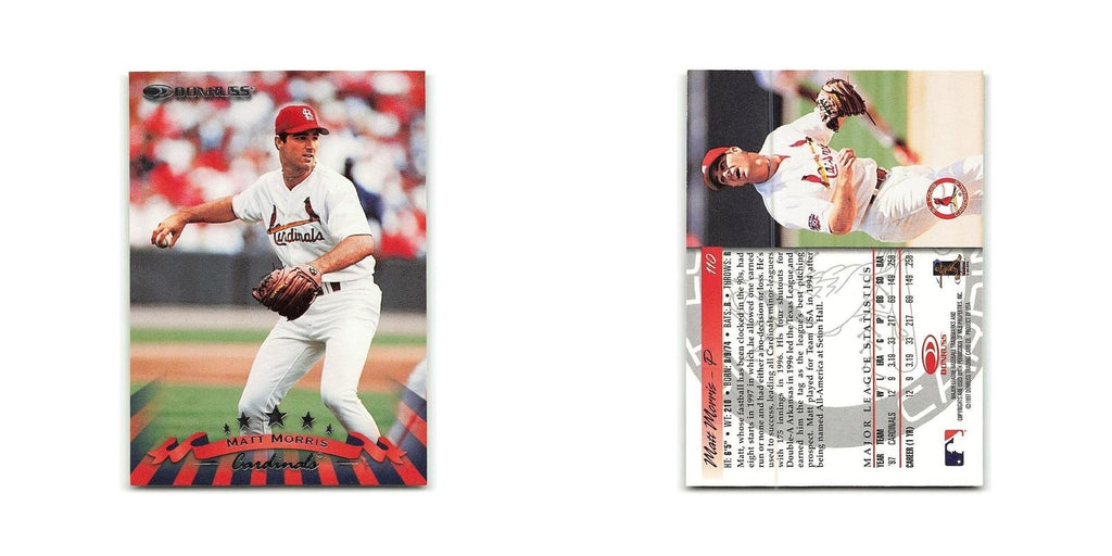 Matt Morris 1998 Donruss #110 St. Louis Cardinals Baseball Card NM