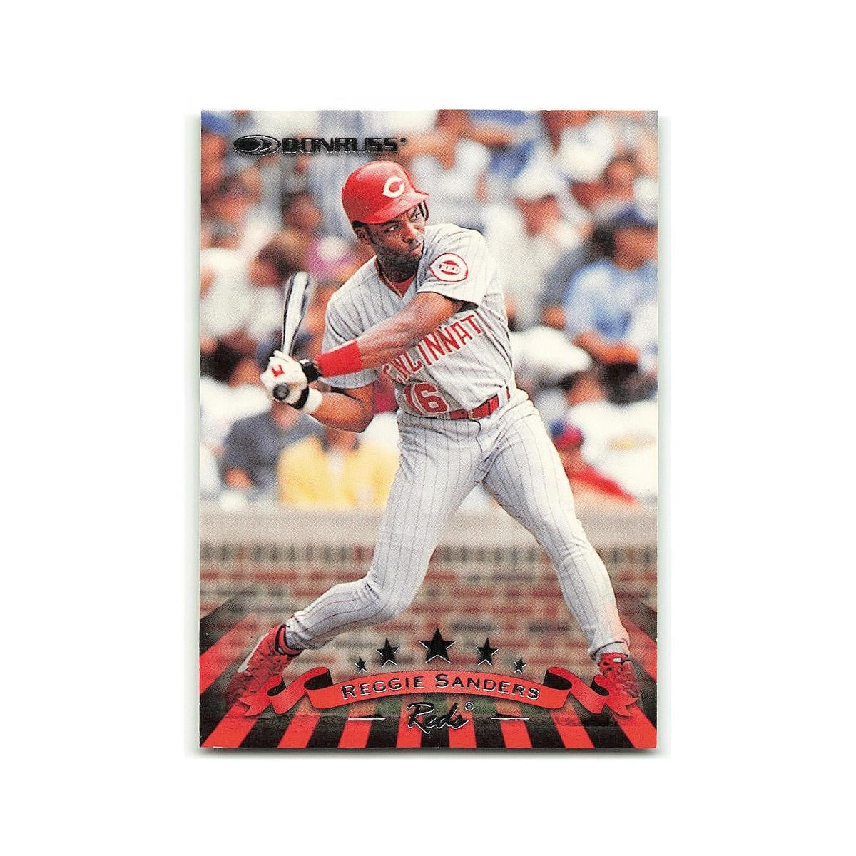 Reggie Sanders 1998 Donruss #75 Cincinnati Reds Baseball Card NM