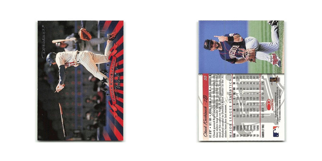 Chuck Knoblauch 1998 Donruss #55 Minnesota Twins Baseball Card NM